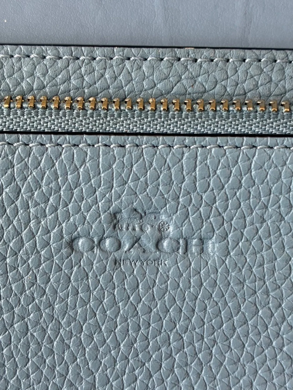 Coach Pebble Crossbody Wallet